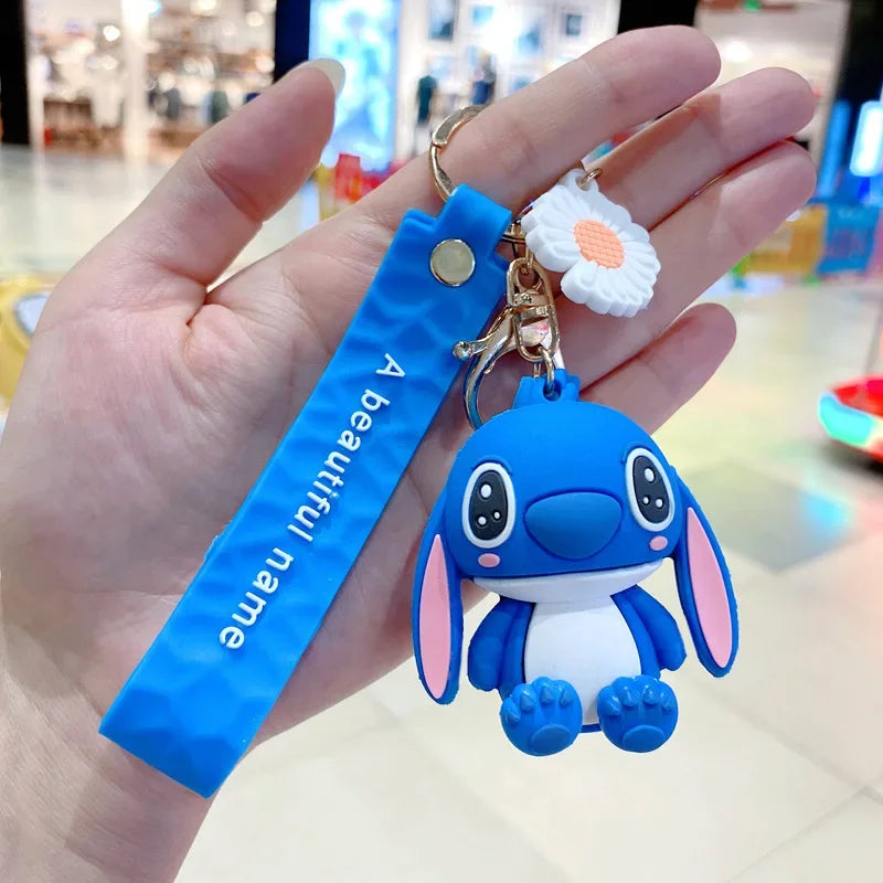 Disney Character Plush Keychain