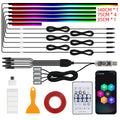 10-in-1 RGB Footwell Ambient Light Kit