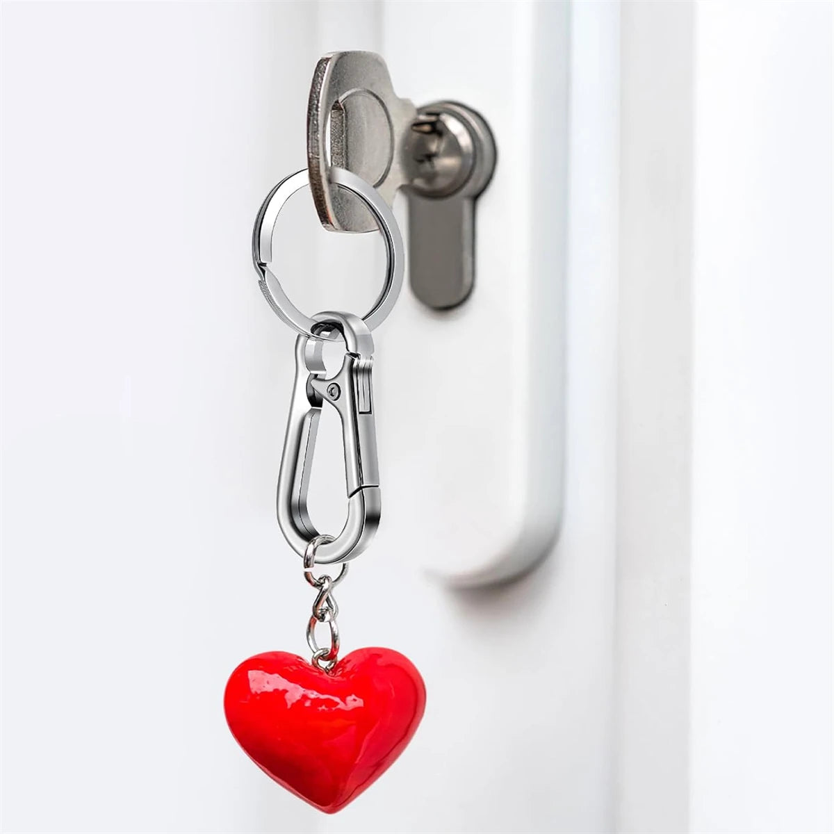 Carabiner Clip Keychain Set (6-Pack)