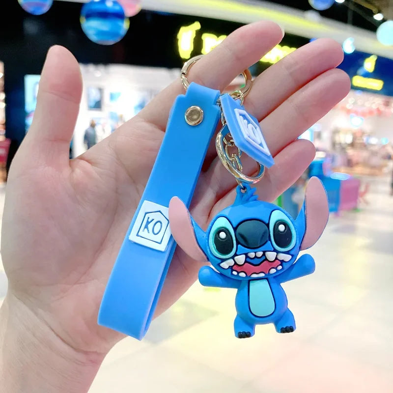 Disney Character Plush Keychain