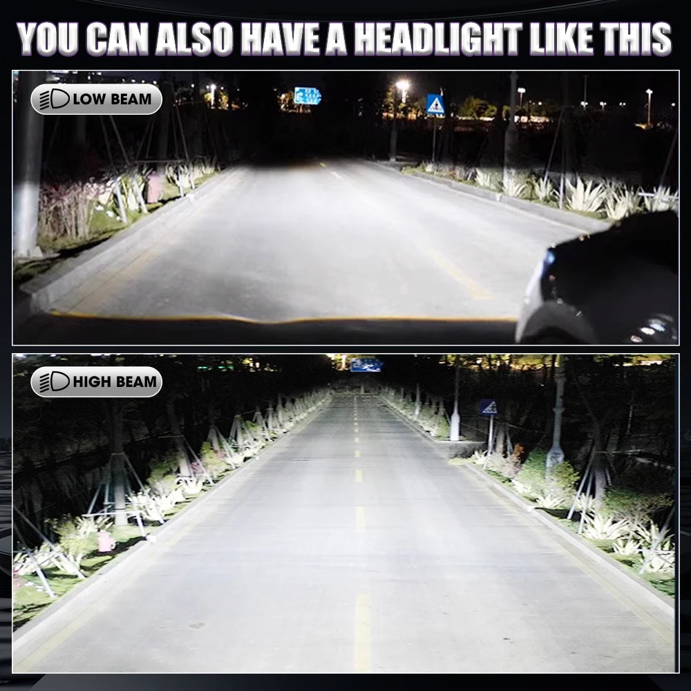 LED Headlight Bulb Set (H4 / H7 / H11, Canbus)