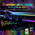 64-Color USB Car Ambient Light Strips