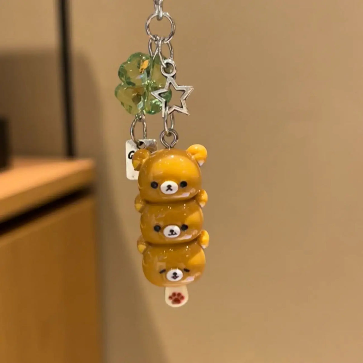 Rilakkuma Plush Keychain