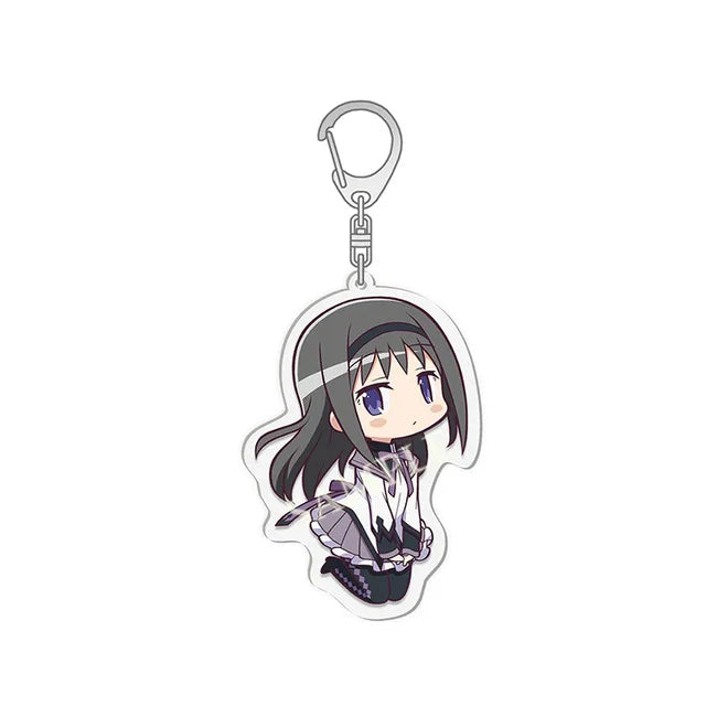 Madoka Magica Anime Keychain