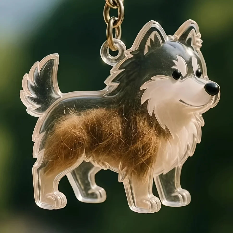 Pet Memorial Keepsake Keychain