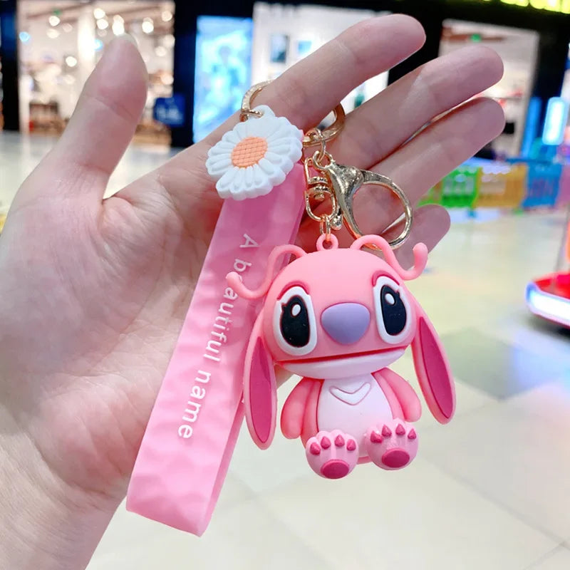Disney Character Plush Keychain