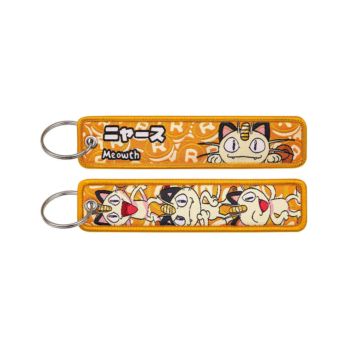 Anime Monster Embroidered Keychain