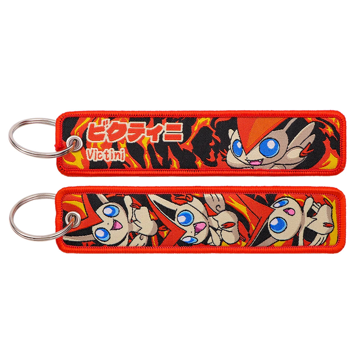 Anime Monster Embroidered Keychain