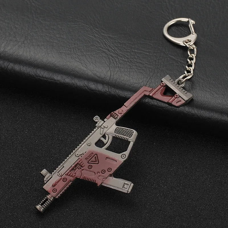Mini Pistol Alloy Keychain