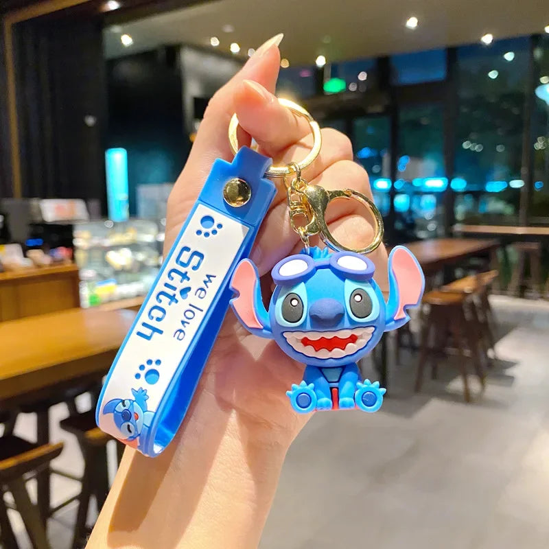 Disney Character Plush Keychain