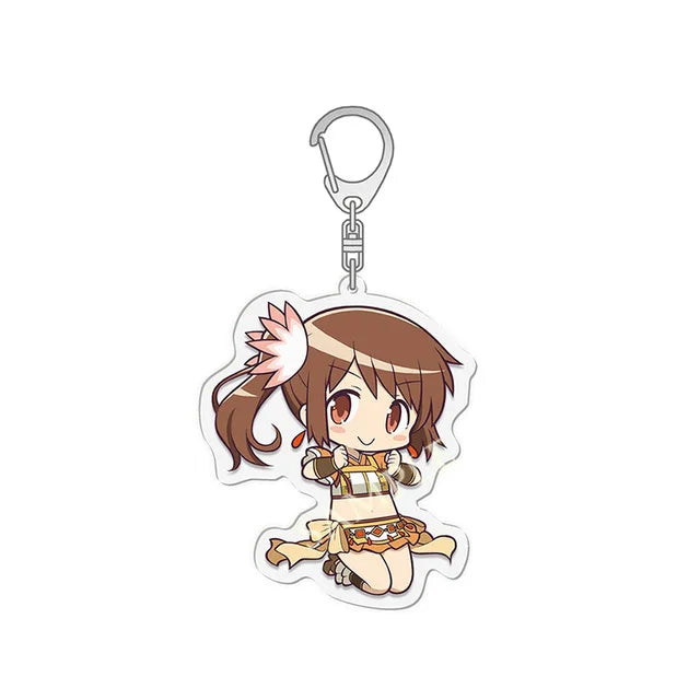 Madoka Magica Anime Keychain