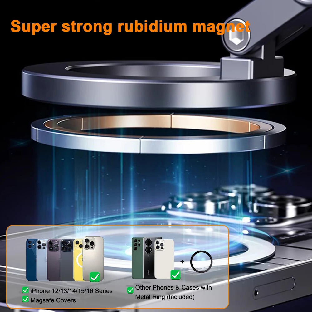 Vacuum Suction Phone Mount (360° Rotating)