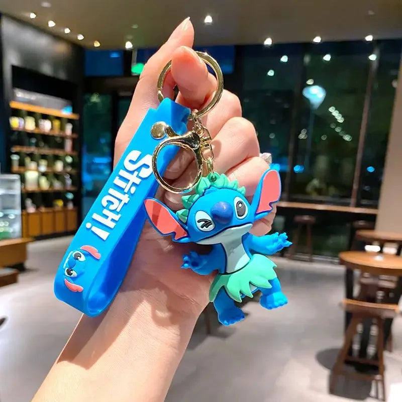 Disney Character Plush Keychain