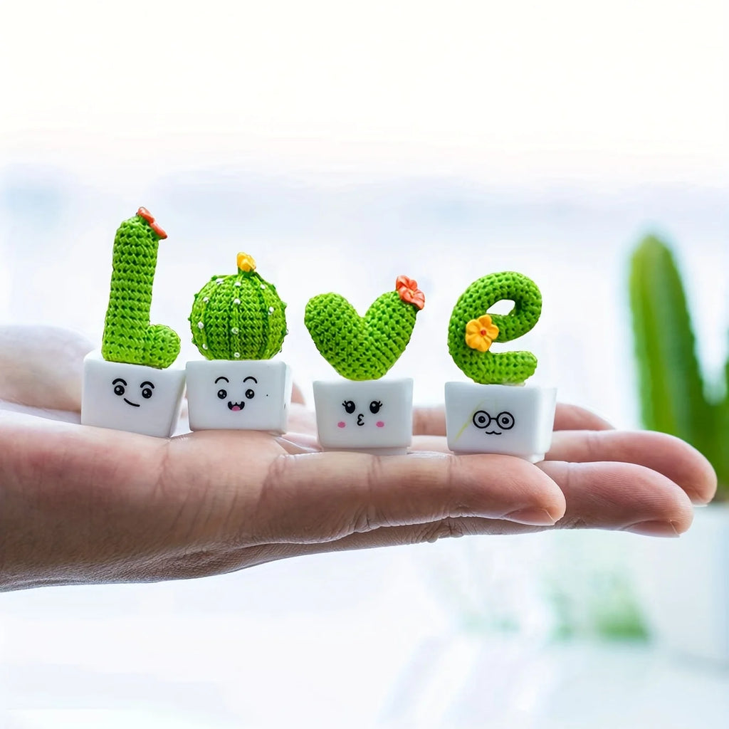 Mini Succulent Set (4-Piece)
