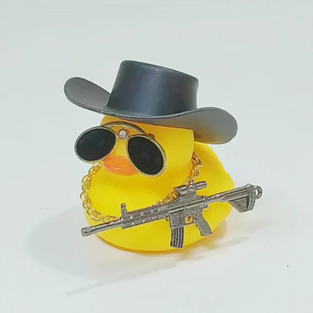Cowboy rubber duck colour options