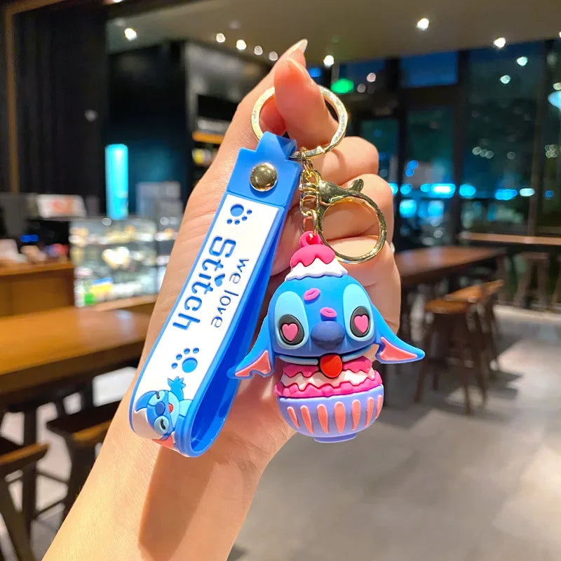 Disney Character Plush Keychain