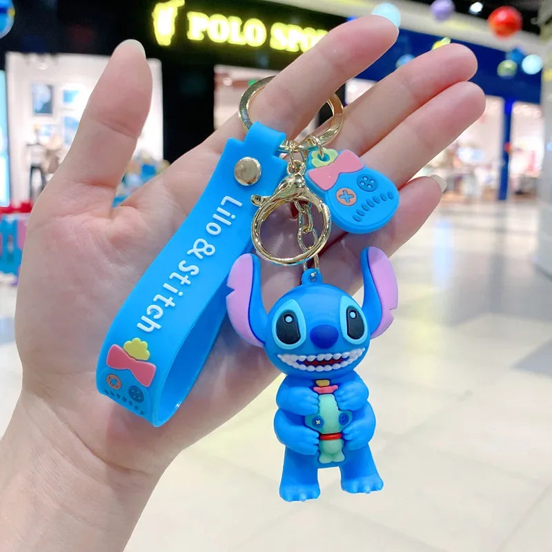 Disney Character Plush Keychain