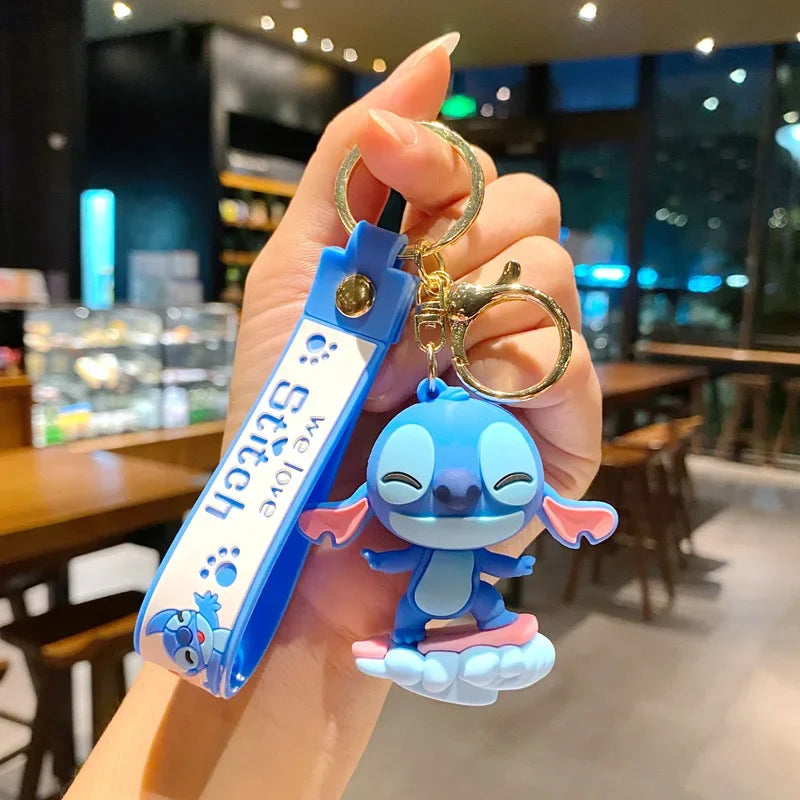 Disney Character Plush Keychain