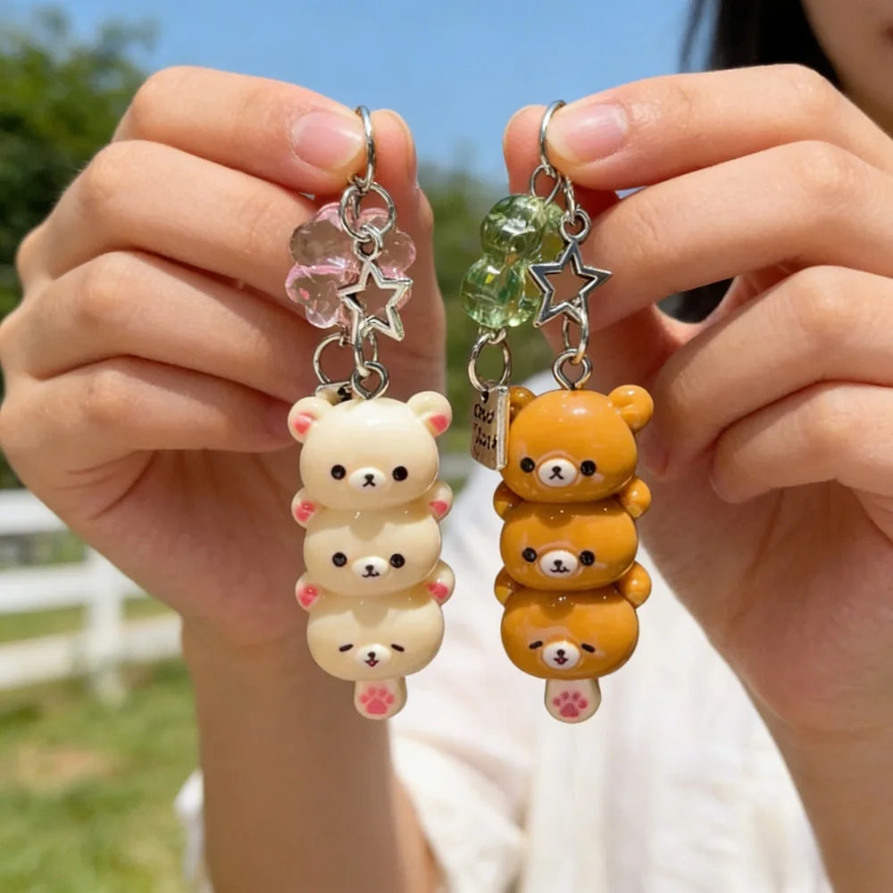 Rilakkuma Plush Keychain