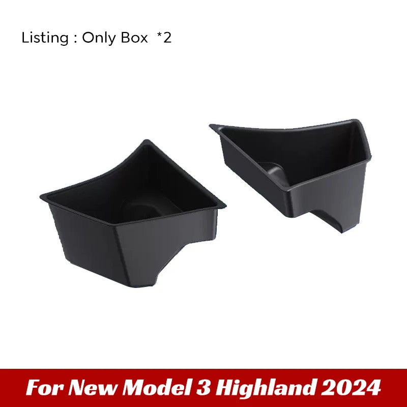 Tesla Model 3 Highland Rear Trunk Side Storage Box