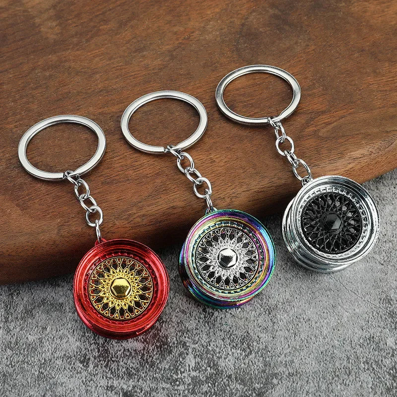 Gearbox & Turbo Car Keychain