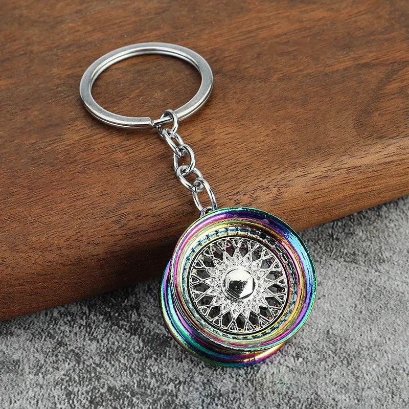 Gearbox & Turbo Car Keychain