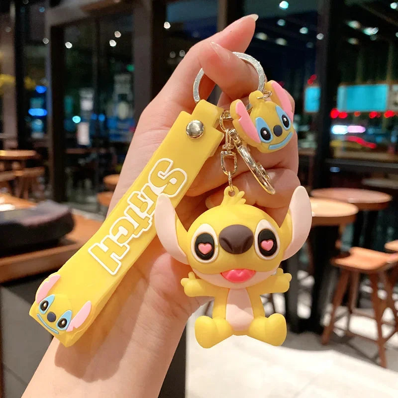 Disney Character Plush Keychain