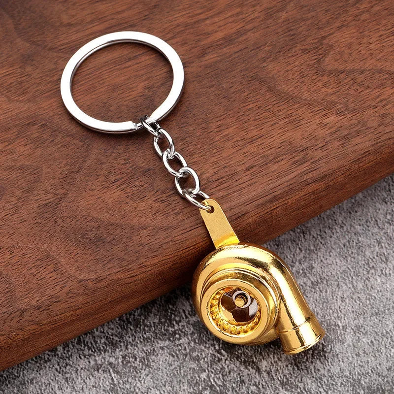Gearbox & Turbo Car Keychain