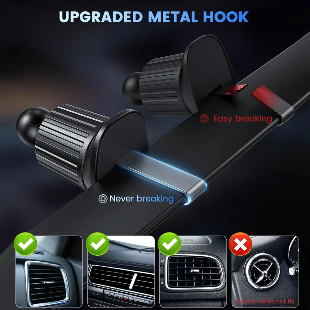 30W Magnetic Wireless Car Charger & Mount