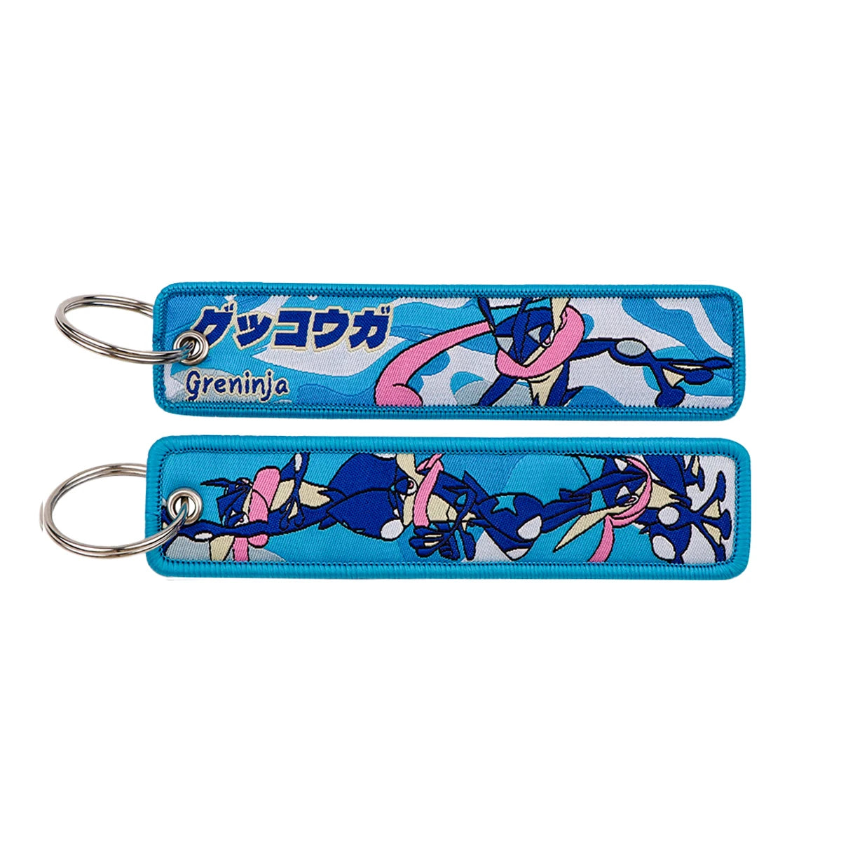 Anime Monster Embroidered Keychain
