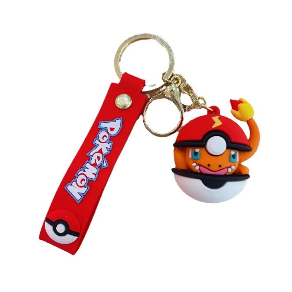 Pikachu Poké Ball Keychain