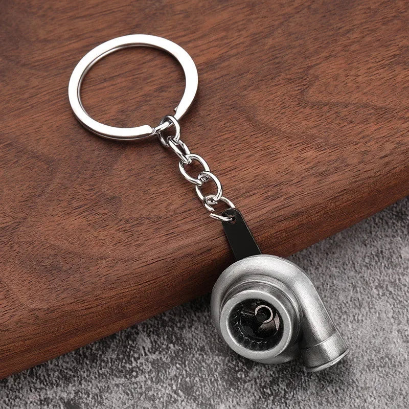Gearbox & Turbo Car Keychain