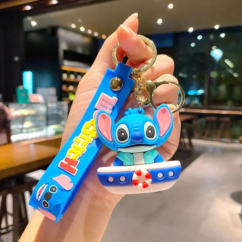 Disney Character Plush Keychain