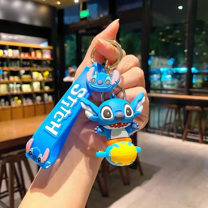 Disney Character Plush Keychain
