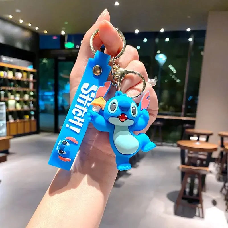 Disney Character Plush Keychain