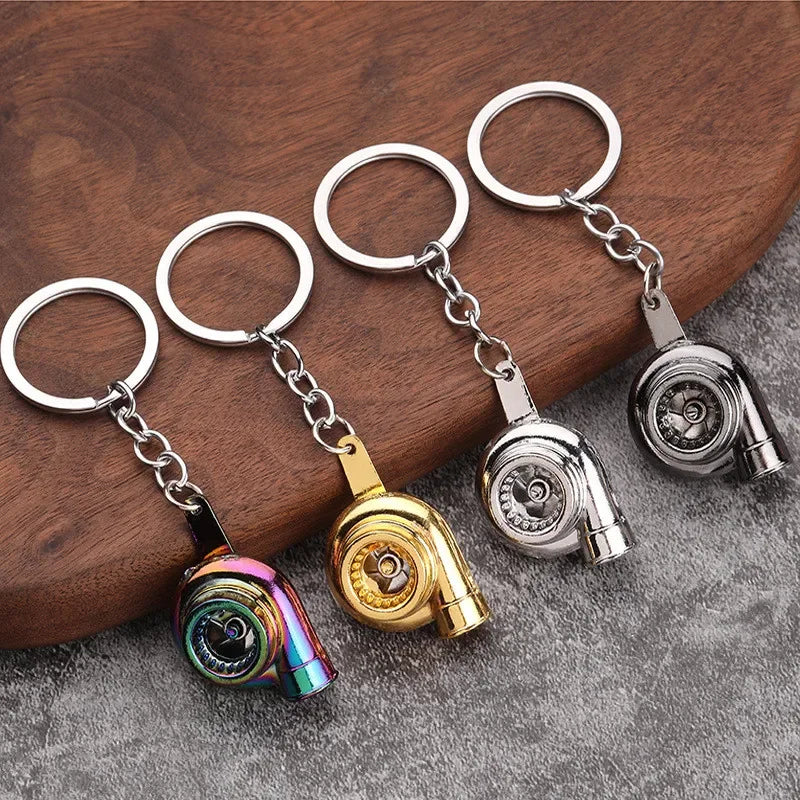 Gearbox & Turbo Car Keychain