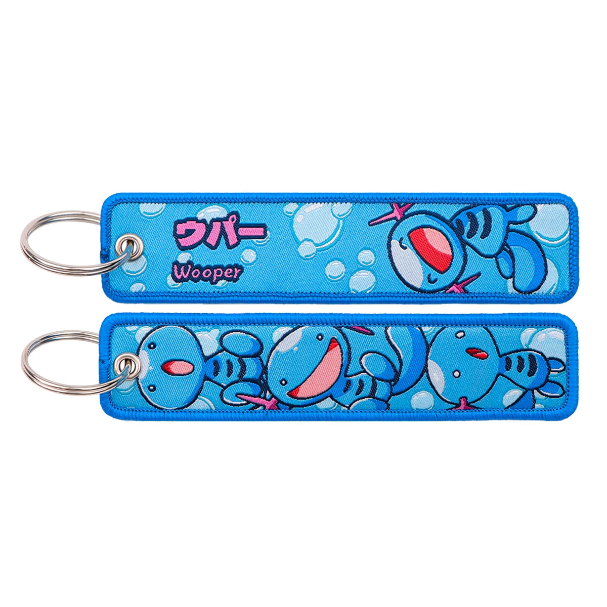 Anime Monster Embroidered Keychain