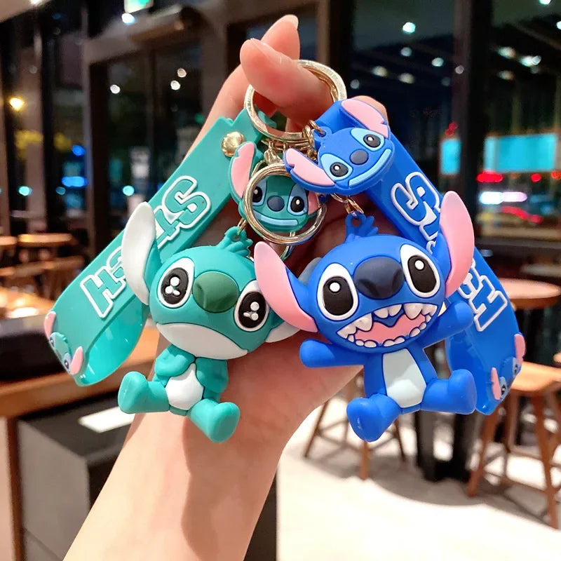 Disney Character Plush Keychain