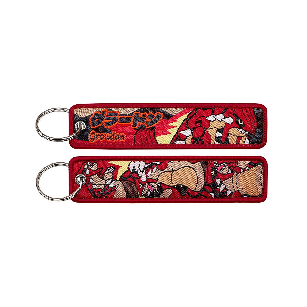 Anime Monster Embroidered Keychain