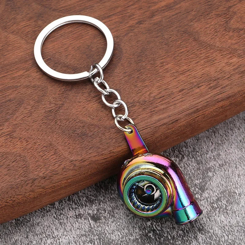 Gearbox & Turbo Car Keychain