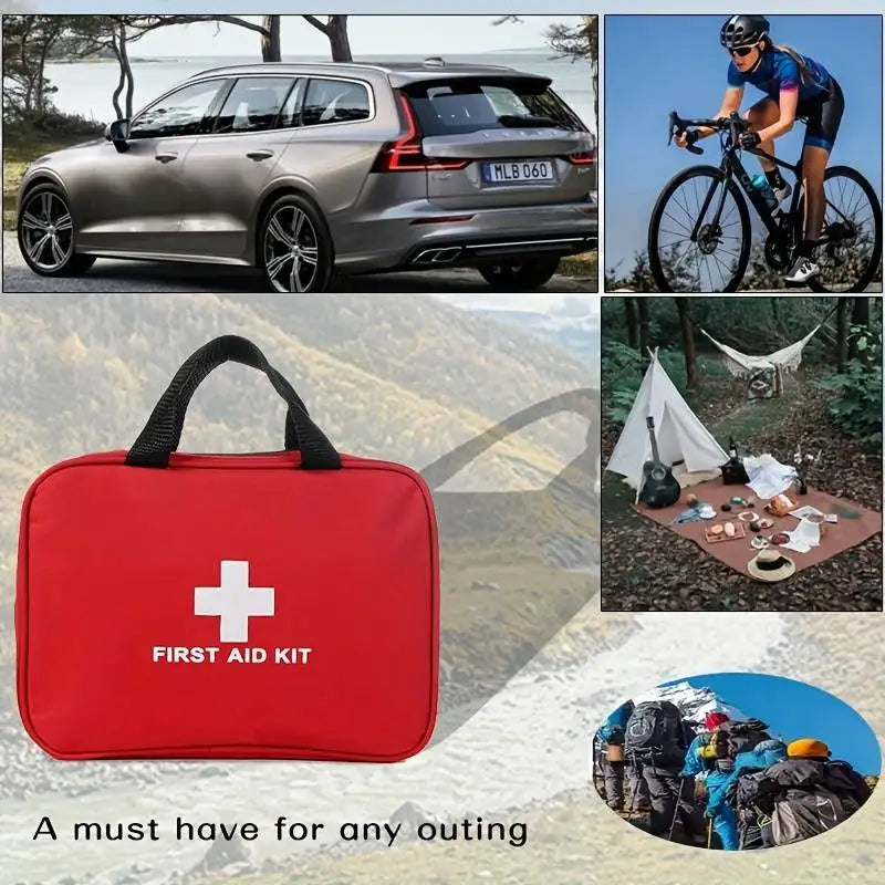 184-Piece Car First Aid Kit