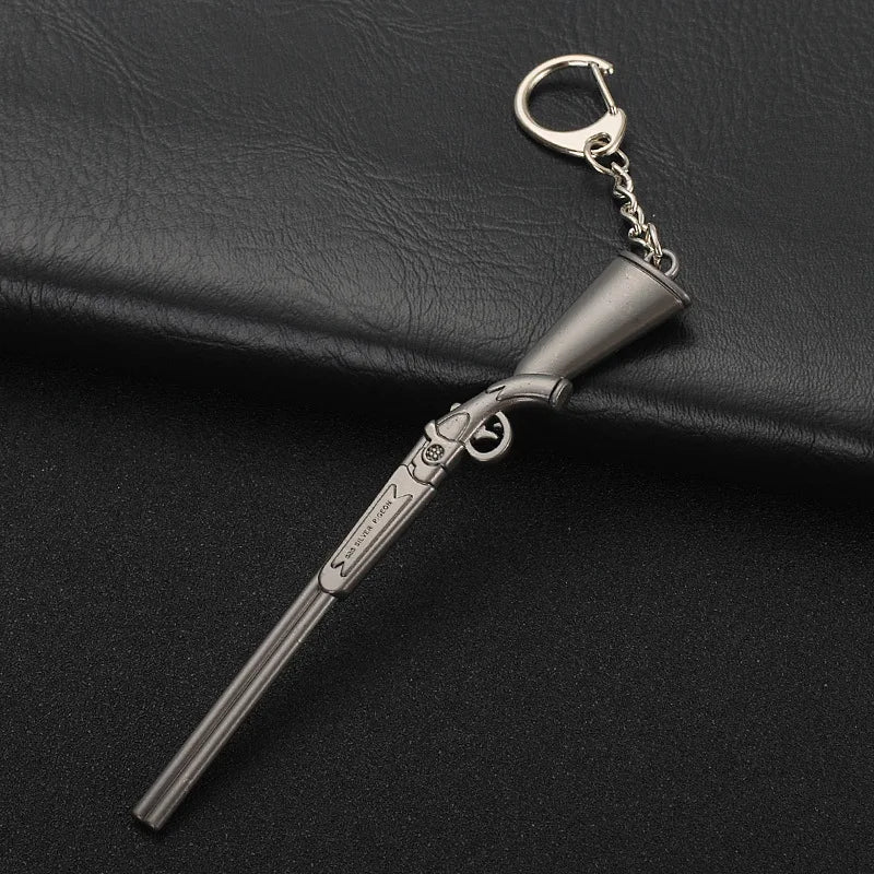Mini Pistol Alloy Keychain