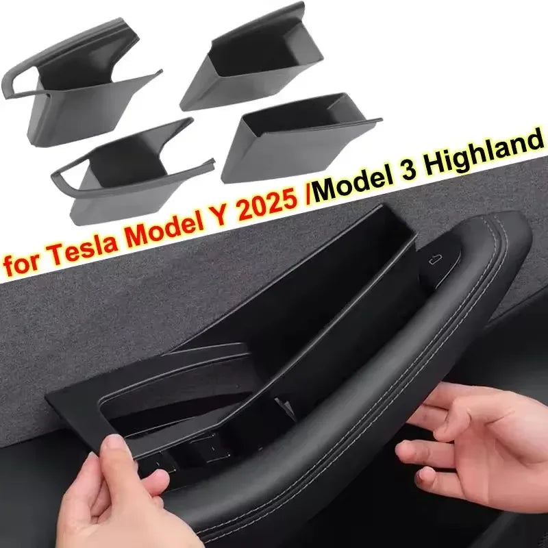 Tesla Model 3 / Y Door Handle Storage Tray (4-Pack)