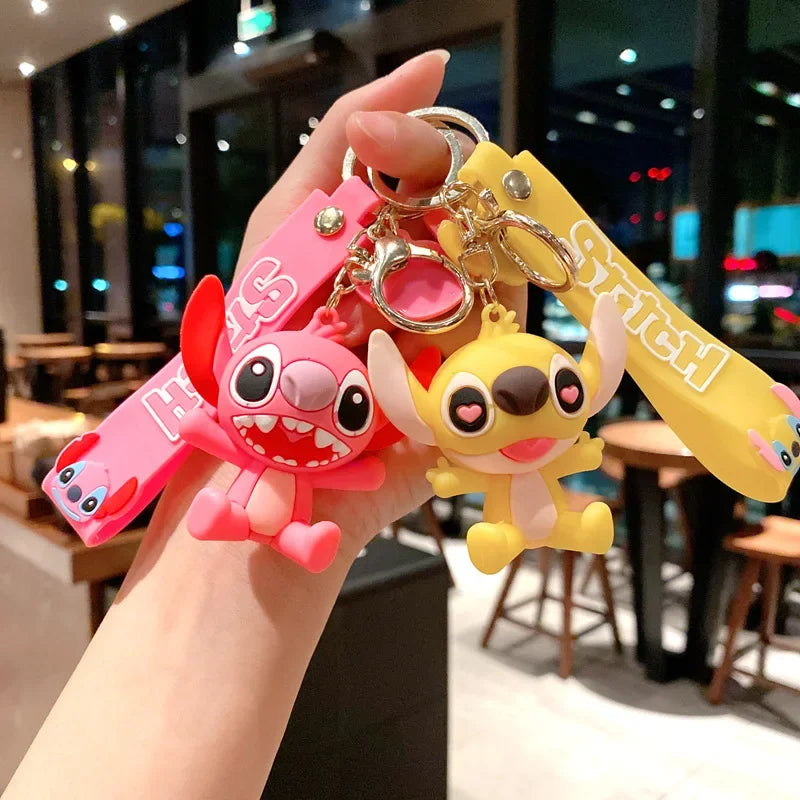 Disney Character Plush Keychain