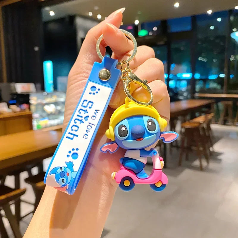 Disney Character Plush Keychain