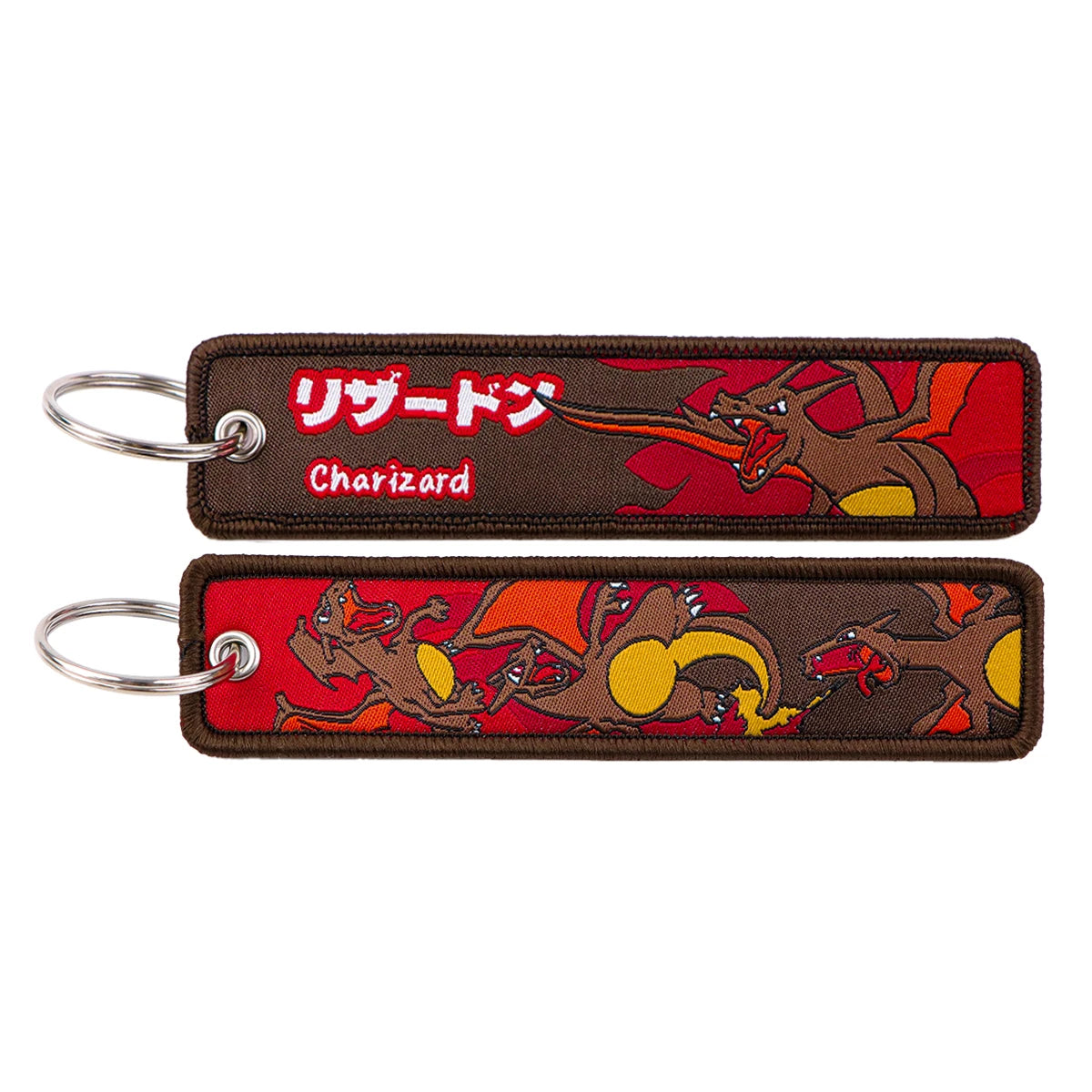 Anime Monster Embroidered Keychain
