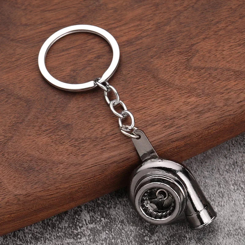 Gearbox & Turbo Car Keychain