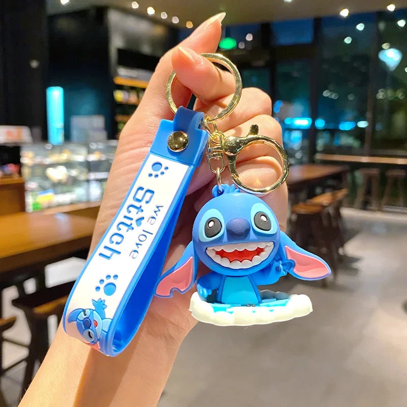 Disney Character Plush Keychain
