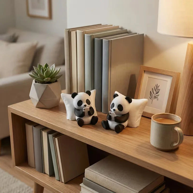 Panda Figure Dashboard Ornament