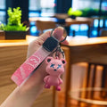 Gradient Bear PVC Keychain